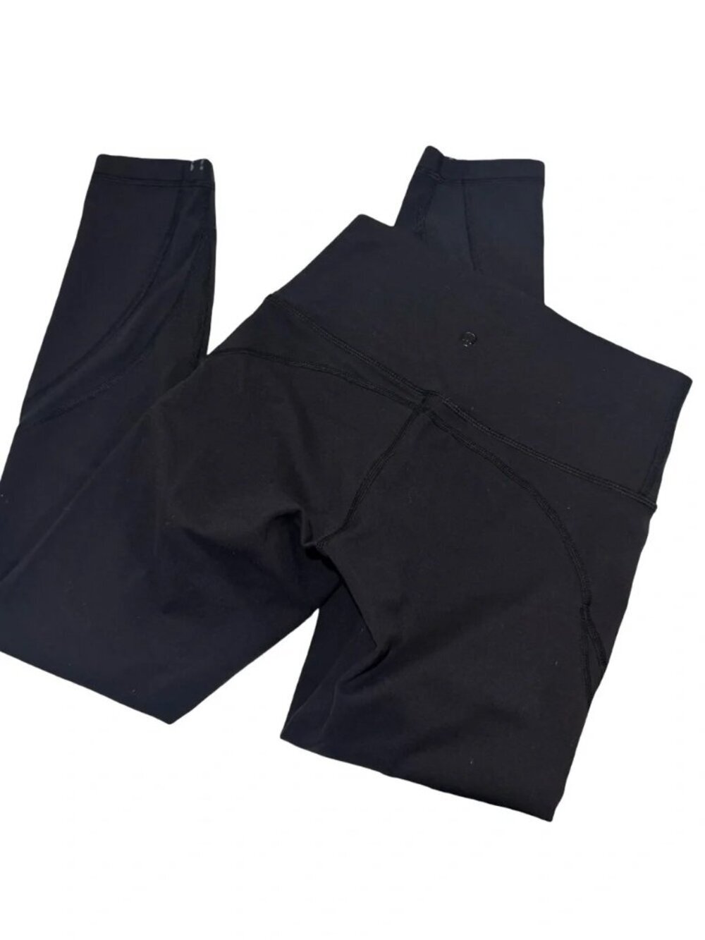 Lululemon high Rise Black 7/8 Leggings - Picture 3 of 7